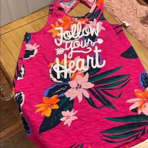 Girls tank top size L (10-12)